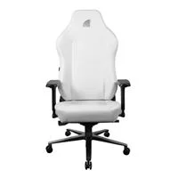 Inland Ninja Gaming Chair with Adjustable Lumbar - White