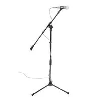 Gator Frameworks GFW-MIC-1500 Compact Fixed Boom Mic Stand with Tripod Base