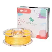 Cookiecad 1.75mm PLA 3D Printer Filament Single Color 1.0 kg (2.2 lbs.) Spool - Solar Flare