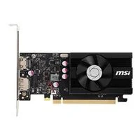 MSI NVIDIA GeForce GT 1030 4GD4 LP Overclocked Single Fan 4GB DDR4 PCIe 3.0 Graphics Card