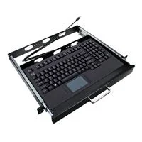 Adesso Akb-425UB-MRP 1U 19Inch Rackmount Drawer with USB Touchpad Keyboard