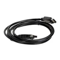 Inland DisplayPort Male to DisplayPort Male 2.1 Cable 6 ft. - Black