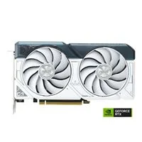 ASUS NVIDIA GeForce RTX 4060 Ti Dual White Edition Dual Fan 8GB GDDR6 PCIe 4.0 Graphics Card