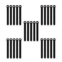 Wrap-It Self-Gripping 9&quot; Cable Ties -30 Pack (Black)