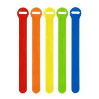 Wrap-It Self-Gripping 6&quot; Cable Ties -25 Pack (Multi-Color)
