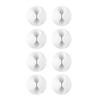 Wrap-It Cable Clips - Single (10-Pack) White