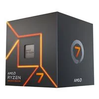 AMD Ryzen 7 7700 Raphael AM5 3.8GHz 8-Core Boxed Processor - Wraith Prism Cooler Included