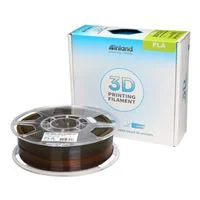 Inland 1.75mm PLA Translucent 3D Printer Filament Winter Gradient Color 1.0 kg (2.2 lbs.) Cardboard Spool - Orange and Gray