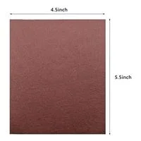 Leo Sales Ltd. Sandpaper - 5.5 x 4.5 Inches - 400 Grit
