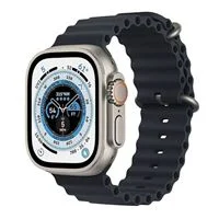 Apple Watch Ultra 1 49mm Titanium Case (Silver/Black)