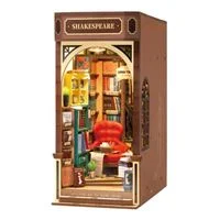 Robotime Rolife Bookstore DIY Book Nook Shelf Insert Kit