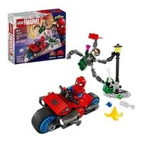 Lego Motorcycle Chase: Spider-Man vs. Doc Ock 76275 (77 Pieces)