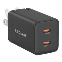EZQuest Inc. UltimatePower 45W GaN II USB-C PD Wall Charger With 2 USB-C Ports