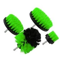 Grip Power Drill Cleaning Brush Set - 4 Pack
