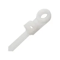 Cable Ties Unlimited 6&quot; 40lb Screw Head Mount Cable Ties 100/bag - White