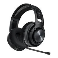 Turtle Beach Atlas Air Wireless Open Back Gaming Headset-Hi-Res 24-bit Wireless Audio-Hi-Bandwidth 16kHz Mic-Waves 3D Audio Drivers-Floating Earcup Design-Lightweight-Open back design-Wireless and Wired Connections