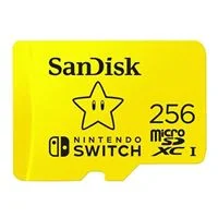 SanDisk 256GB Nintendo microSDXC Class 10 / U1 Flash Memory Card with Adapter