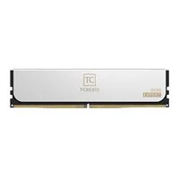 TeamGroup T-Create EXPERT 96GB (2 x 48GB) DDR5-6400 PC5-51200 CL32 Dual Channel Desktop Memory Kit CTCWD596G6400HC32BDC01 - White