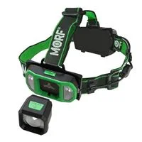 Police Security MORF R700 Removable and Rechargeable 3-IN-1 Headlamp Flashlight Magnetic Light