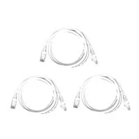 PPA Ft. CAT 6 Snagless Ethernet Cable 3 Pack - White