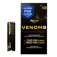  Fantom Drives VENOM8 2TB 3D TLC NAND Flash PCIe Gen 4 x4 NVMe M.2 Internal SSD