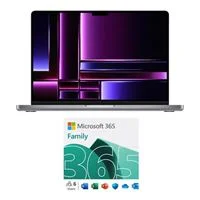  Apple MacBook Pro MPHE3LLA bundled with Microsoft 365 Family - 12 Month Subscription, Up to 6 People, Auto Renewal
