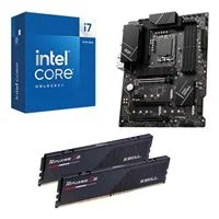  Intel Core i7-13700K, MSI Z790-P Pro WiFi, G.Skill Ripjaws S5 32GB Kit DDR5 6000, Computer Build Bundle