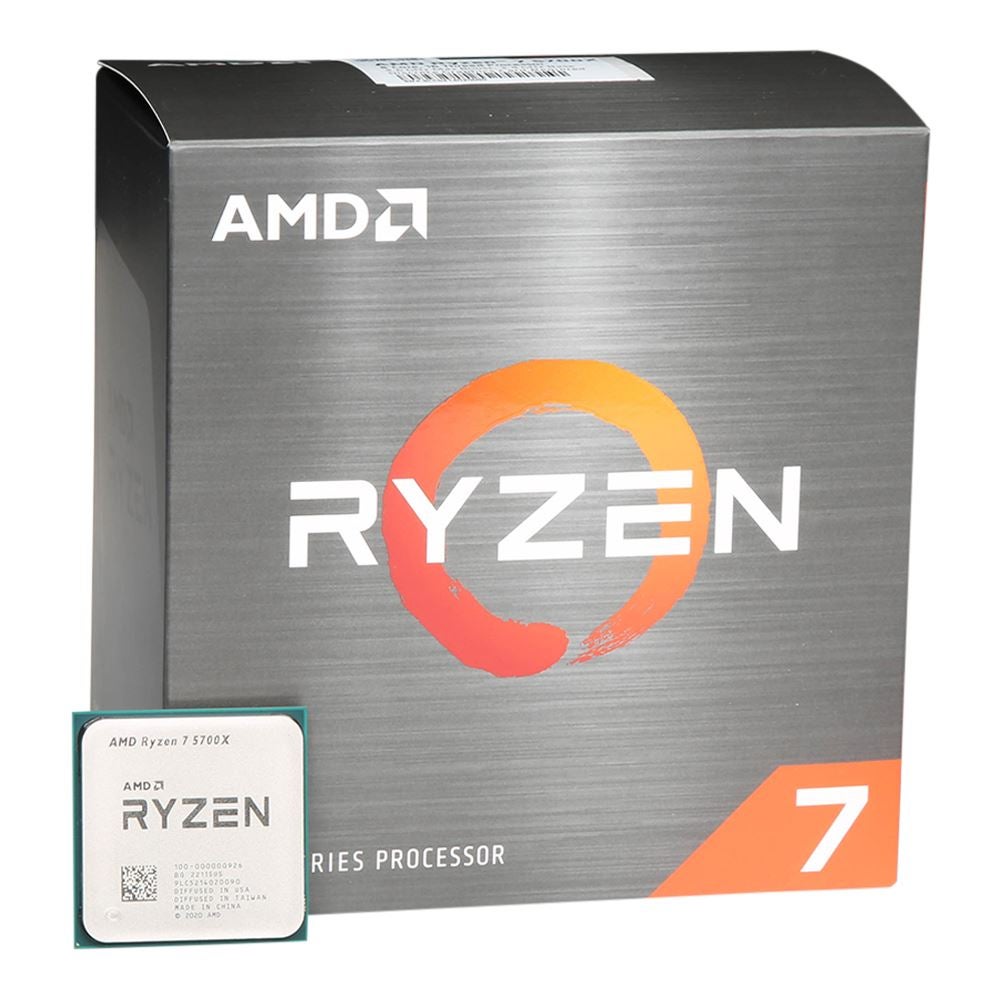 AMD Ryzen 7 5700X Vermeer 3.4GHz 8-Core AM4 Boxed Processor ...