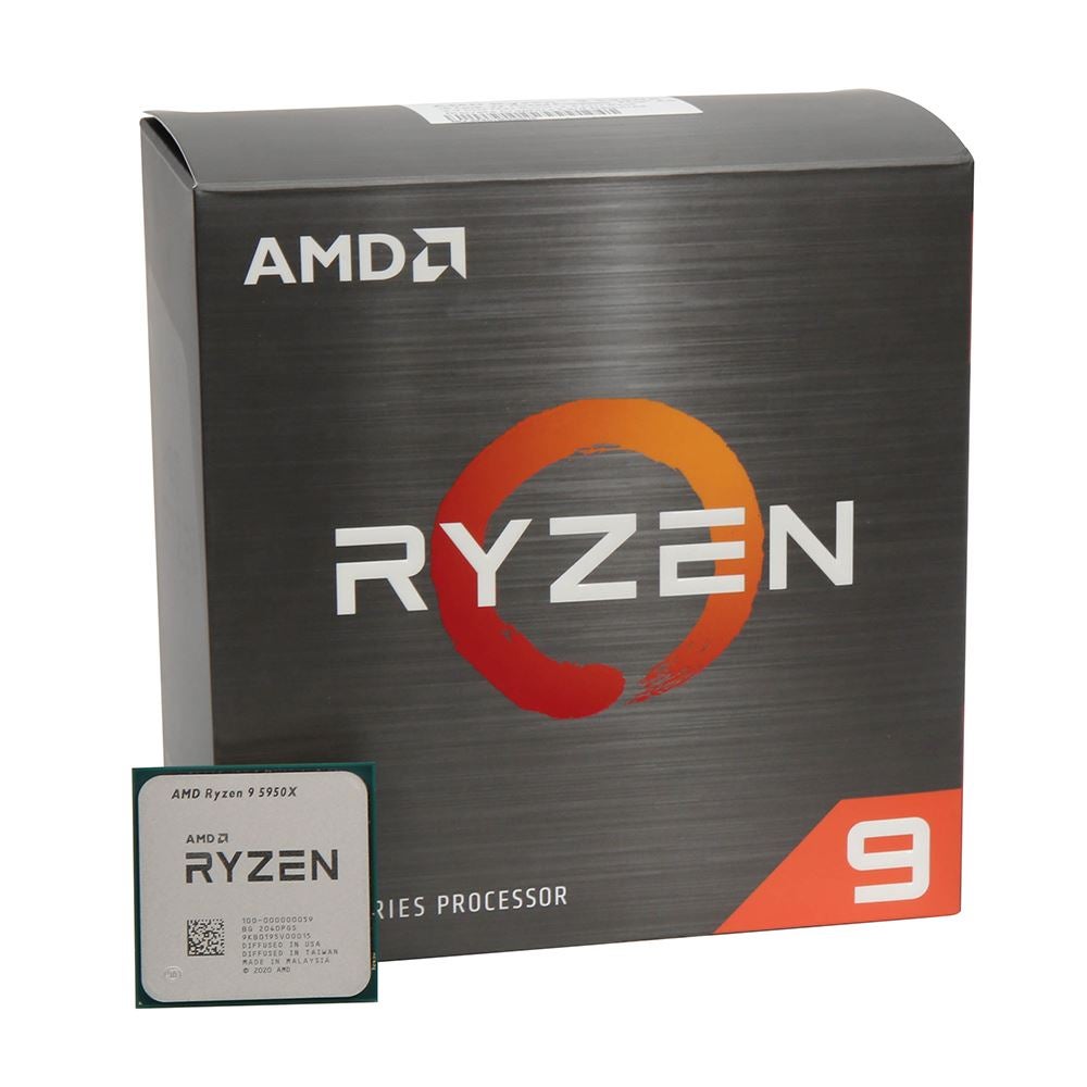AMD Ryzen 9 5950X Vermeer 3.4GHz 16-Core AM4 Boxed Processor ...